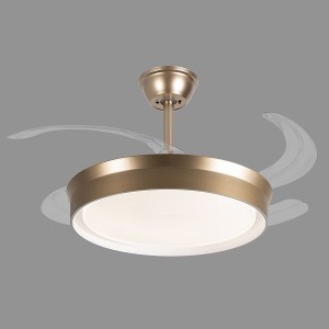 VENTIL. TETO RETRATIL.C/PLAFON LED BREEZE 36