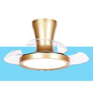 VENTIL. TETO RETRATIL.C/PLAFON LED BREEZE 36