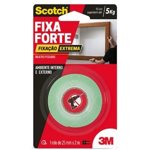 FITA DUPLA FACE 24 X 2,0 -  5KG 3M INT/EXT