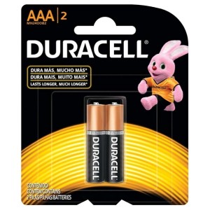 PILHA DURACELL PEQ  AAA  CT2 VT6
